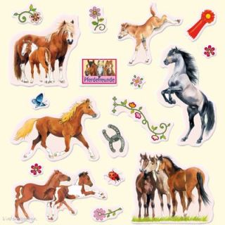 Die zauberhaften Pferdemotive begeistern alle Pferdefans. Vierfarbige
