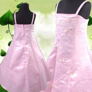 R242 Blumenmädchen Kleid Abendkleid Festzug Festkleid+Bolero
