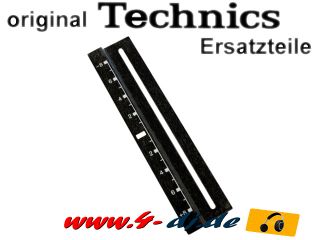 Technics SL 1210 MK2 Pitch Anzeige / Display schwarz