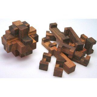 Teufelsknoten G 173   3 D Puzzle in Knoten Form Spielzeug