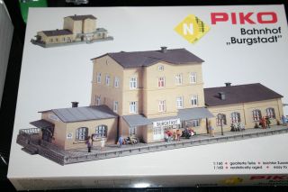 Piko   60023   Bahnhof Burgstadt   Bausatz   Spur N   M 1:160 neu