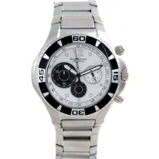 Krug Baumen 140601KM Mens Challenger Silver Chronograph Watch