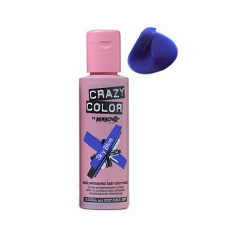 Haarfärbemittel Crazy Color Sky Blue N59 Blau 100ml Auswaschbar