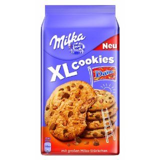 Milka XL Cookies Daim, 5er Pack (5 x 184 g) Lebensmittel