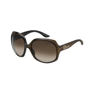 Dior GLOSSY 1 BROWN/CR BROWN SHD Sunglasses (DIOR GLOSSY 1 KIF C