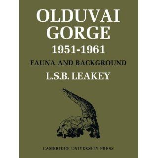 Olduvai Gorge 5 Volume Paperback Set Mary Leakey, Louis