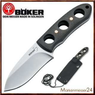 Boeker Plus Fitz Minimesser Fahrtenmesser Tactical Neck Knife Cutter