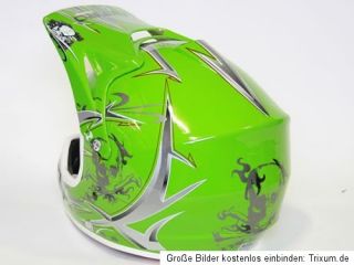 Nitro Kinderhelm Cross Crosshelm Quad Helme für Kinder Motorradhelm