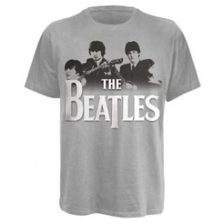 Bravado Herren T Shirt The Beatles   Band Over Logo 