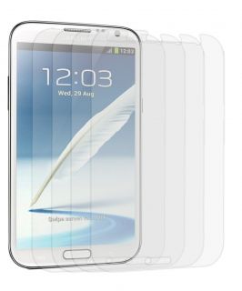 4x Displayschutzfolie Samsung Galaxy Note 2 N7100 Schutzfolie Folie