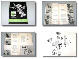 Zündapp Motor 265 & 266 Reparaturhandbuch 1967