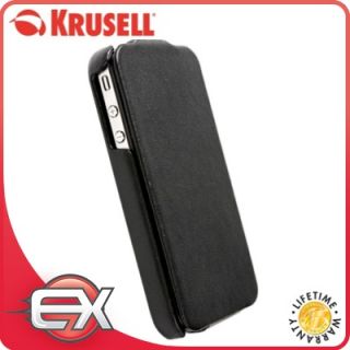 KRUSELL SLIMCOVER LEATHER CASE FOR APPLE IPHONE 4 & 4S BLACK