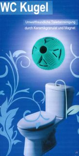 Die Umweltfreundliche Toilettenreinigung durch Keramikgranulat und