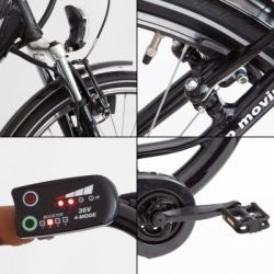 Ultrasport E Bike Pedelec Komfort 7 Gang Aluminium, Reifengröße 28