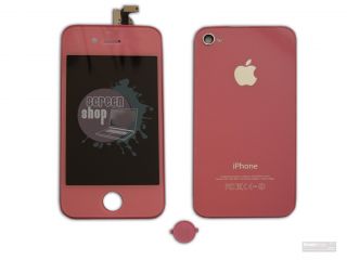 iPhone 4 Umbau Set / Reparatur Set pink, nagelneu