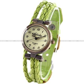 Fashion Lederarmband Leder Armbanduhr Damenuhr Quarzuhr Watch Uhr Neu