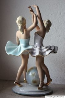 Fasold und Stauch , Bock Wallendorf zwei Ballerina Figur sehr schön