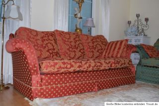 Sofa Couch v. Bielefelder Werkstätten BW Stoff w. Landhaus JAB pro