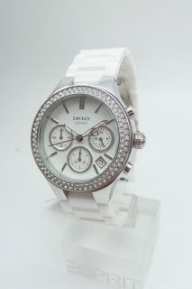Uhr Uhren Damenuhr Armbanduhr Chrono UVP275 EUR NY4985 Ceramic