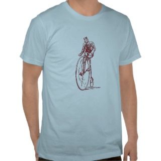 Penny farthing vintage bike shirt