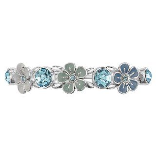 Damen Armband Bouquet Versilbert, Blau 637 202 Schmuck