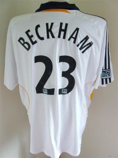 Trikot LA Galaxy 2007 (XL)#23 Beckham Jersey Camiseta