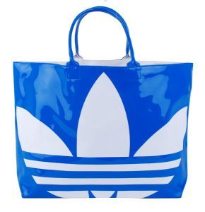 adidas Shopper Tasche Strandtasche E41904 blau/weiß NEU