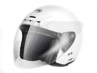 Motorrad Helm FM Helmets F18 weiß XL (61 62cm)