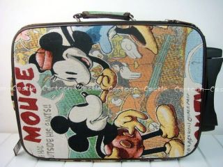 Mickey Mouse Luggage Bag Baggage Trolley Roller 25705