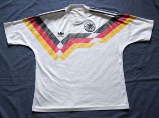 Adidas Deutschland DFB Trikot WM 1990 90 Germany shirt Italia90