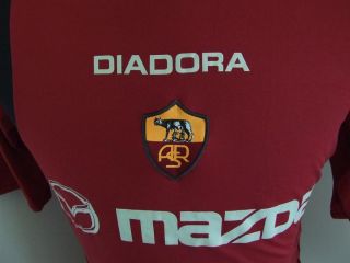 Trikot AS Rom Roma 2003/04 (L) Diadora Jersey Maglia