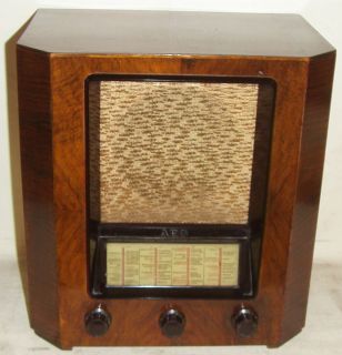 AEG Super 303aWLK Röhrenradio von 1934 TA funktioniert