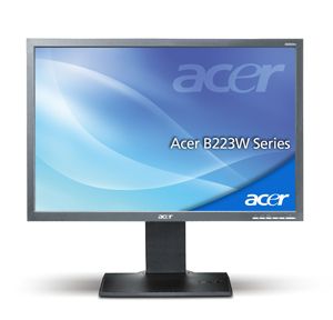 Acer B223W 55,9 cm (22 Zoll) TFT Monitor dunkelgrau DVI (Kontrast dyn