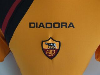 Trikot AS Rom Roma 2005/06 (M) Away Diadora Maglia Shirt Maillot