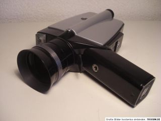 Super 8 Schmalfilm Projektor Revue lux 2003 + Kamera Bauer C6 super