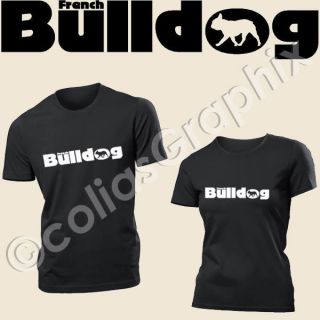 Franz. Bulldogge Männer o. Damen T Shirt  Bully Art294