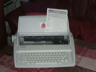 Schreibmaschine Brother AX 310, mit Bedienungsanleitung