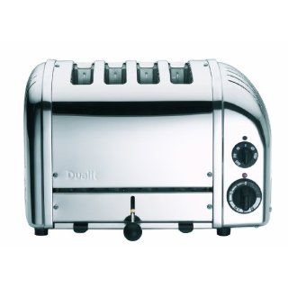 Dualit 47180   4 Scheiber Toaster der neusten Generation   Edelstahl
