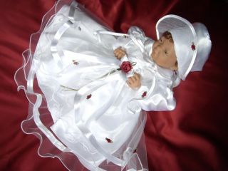 Taufkleid Mädchen*Festkleid Hochzeit Baby 62 68 74 80