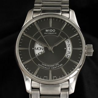 Mido Belluna Menns Watch Automatic Chronometer Herrenuhr stainless