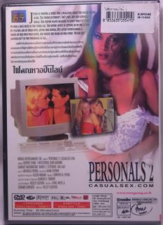 Personals II CasualSex (2002) new DVD sealed Rare