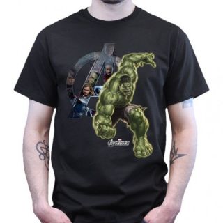 Avengers Assemble   Hulk   T Shirt   schwarz