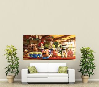 TOY STORY CHARACTERS HUGE WALL ART POSTER ST324