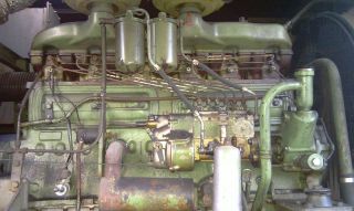 Mercedes OM 326 Oldtimer Aggregat Stromaggregat BHKW 100KW 450A