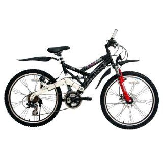 Vermont Kinderfahrrad Boy 241 FS schwarz weiß 24 Zoll (2012) 