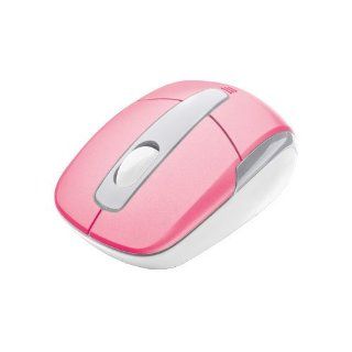 Trust 16558 Optische Maus schnurlos pink Computer
