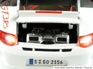 PORSCHE 911 GT3 RS, weiß 118 Tuning Umbau NEU & OVP