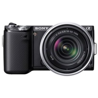 Sony NEX 5NKB Kit SEL 18 55 (schwarz)   Digitalkamera