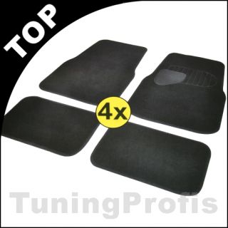 Textil Fußmatten schwarz Mazda 121 323 626 MX5