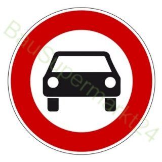 ORIGINAL Verkehrszeichen Nr. 251 * Verbot für Kraftwagen und sonstige